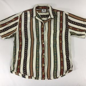 VINTAGE 80'S WOMENS BUTTON DOWN